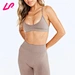 seamless v neck sports bra